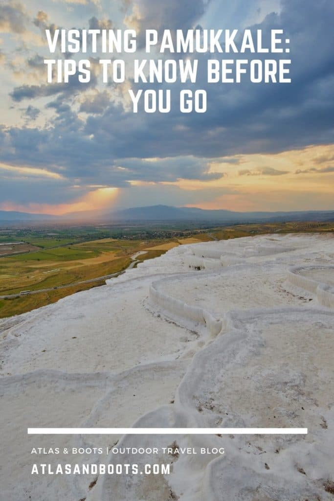 visiting Pamukkale Pinterest pin