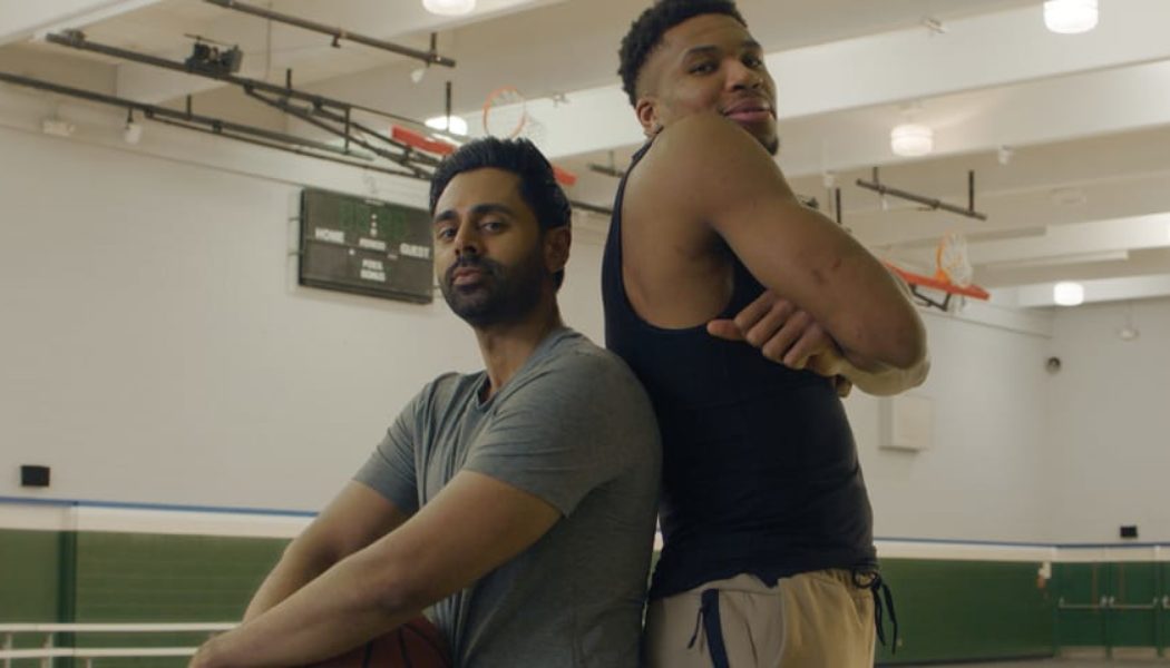 Watch Hasan Minhaj Play Giannis Antetokounmpo in a Game of Horse