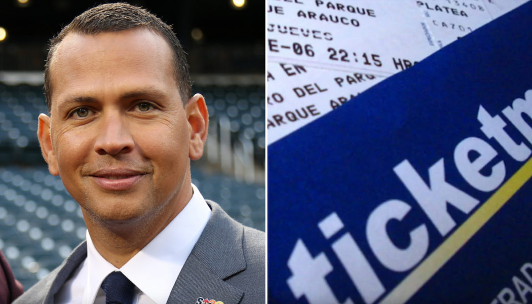 A-Rod’s Ticketing Startup Raises $20 Million to Take On Ticketmaster