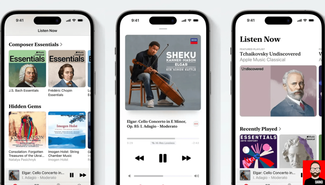 At last! Apple announces Apple Music Classical - Darko.Audio