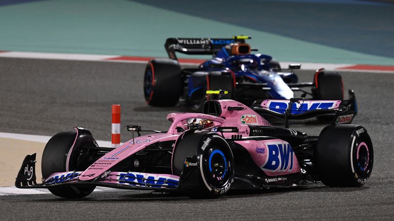 Pierre Gasly made up 11 places to score points for Alpine as Esteban Ocon was handed three time penalties 