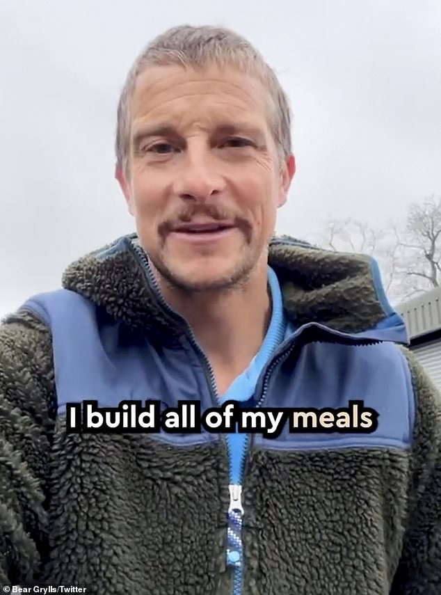 Diet: Bear Grylls has revealed his secret to healthy living as he shared his belief that humans should eat animal organs including pancreas, heart and testicles