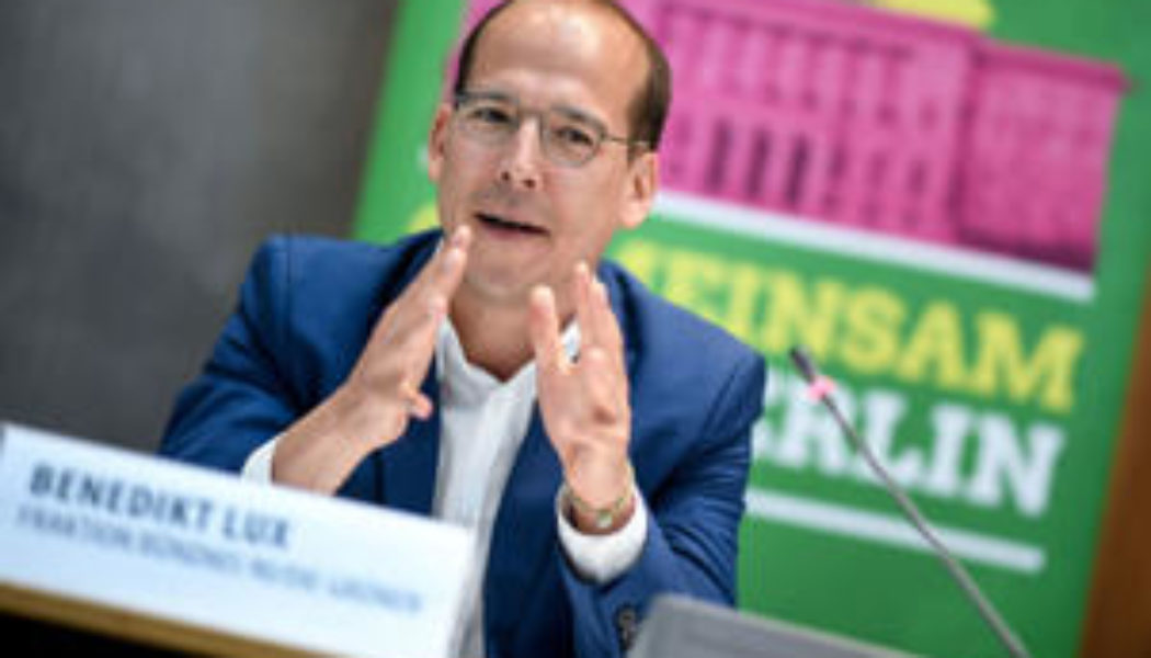 Berliner Politiker Benedikt Lux: Das Anti-Grüne wird mehr und mehr zum Lifestyle