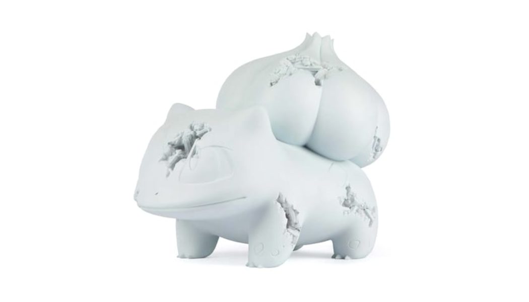 Daniel Arsham Crystalizes Bulbasaur in New Sculpture