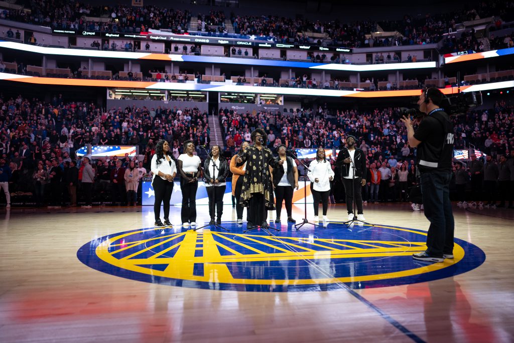 Alfreda Lyons-Campbell, Chase Center, Golden State Warriors