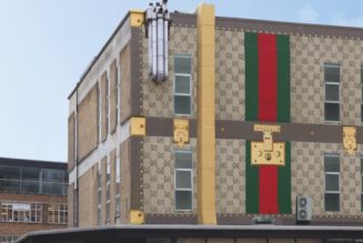 Gucci Takes Its Monogram Trunks to London's Brick Lane for Valigeria Campaign