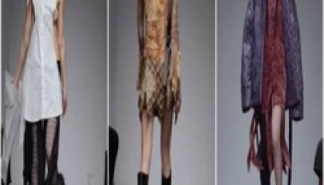 Heels break off, clothes tear off: This fashion show has a message on luxury. Watch - Moneycontrol