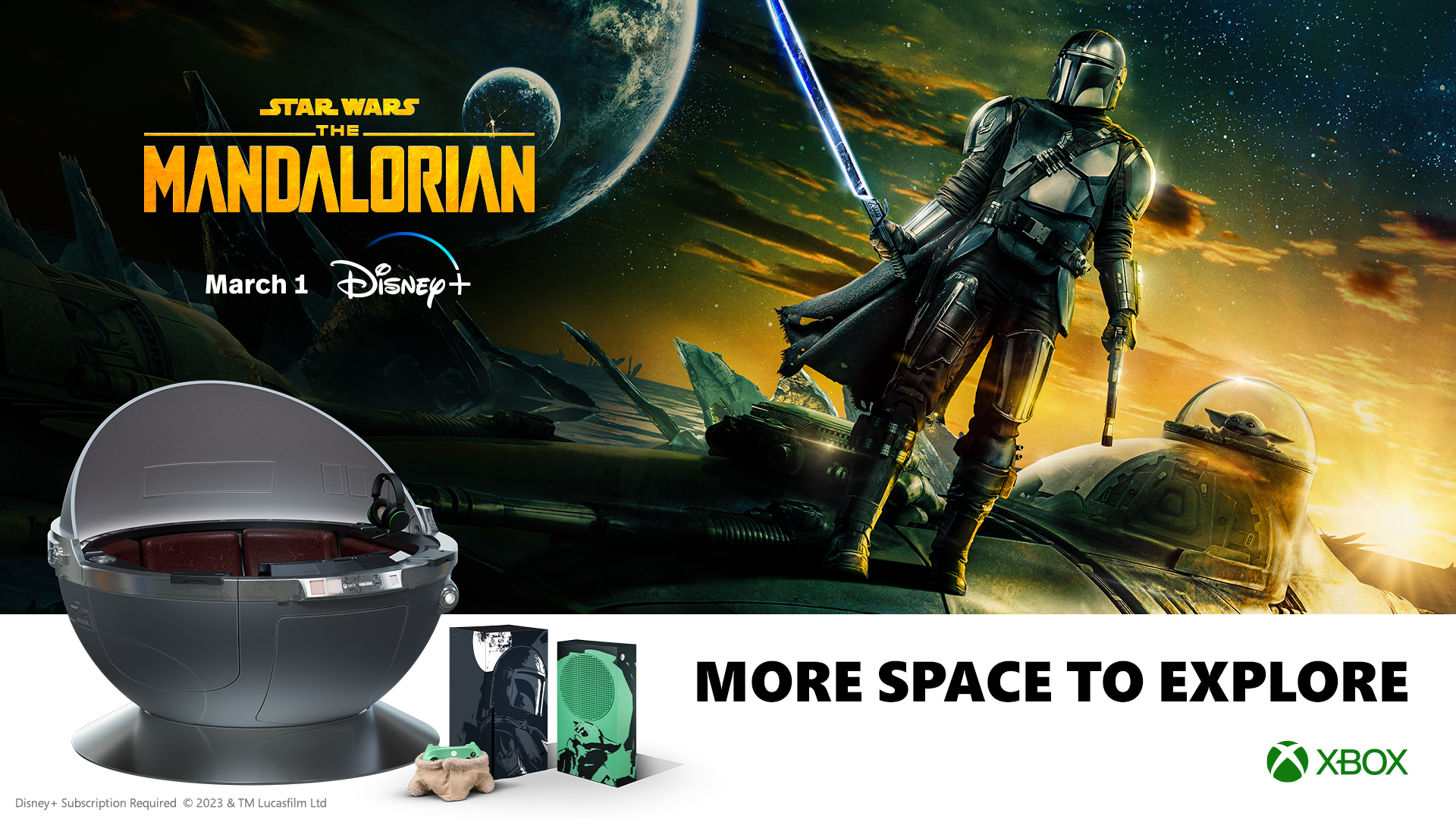 The Mandalorian-Inspired Xbox Series S & X bundle