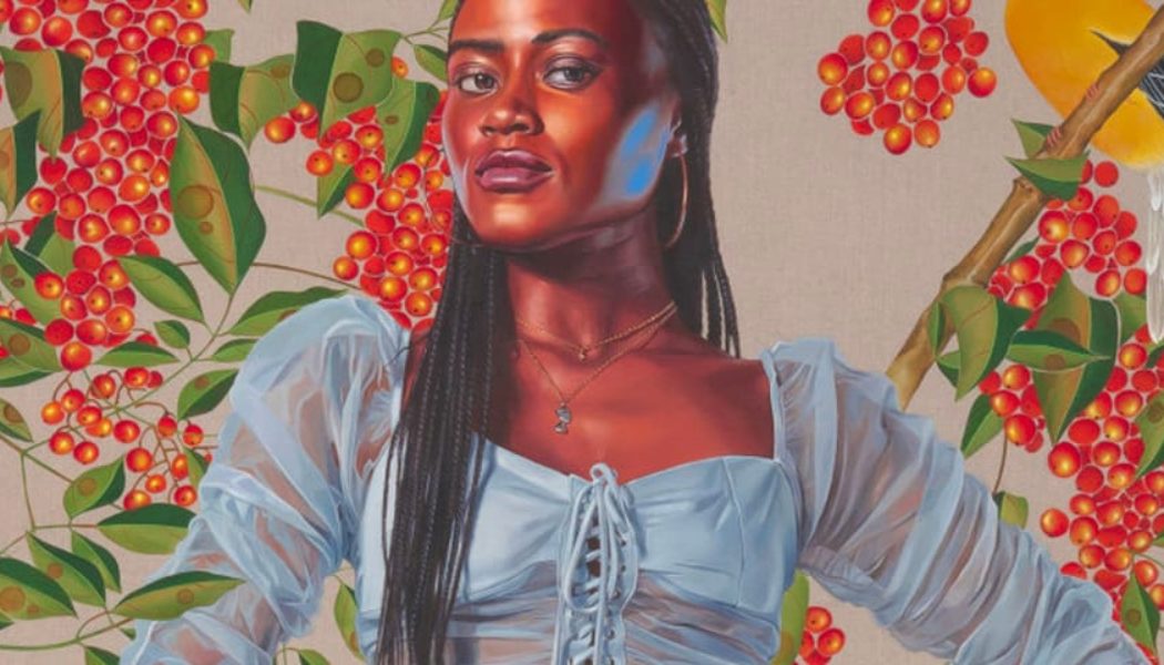 Kehinde Wiley Explores the Beauty and Sadness of Nature in ‘Colorful Realm’