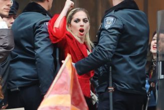 Lady Gaga Appears As Harley Quinn on 'Joker: Folie à Deux' Set