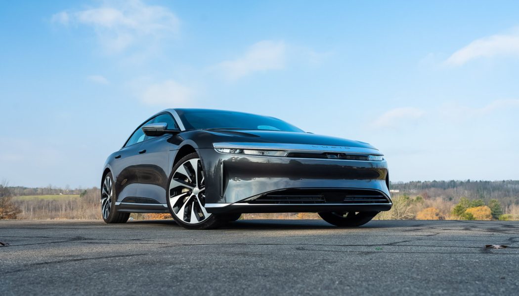 Lucid Motors recalls Lucid Air sedan for a defect that could cause a loss of power