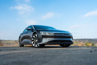 Lucid Motors recalls Lucid Air sedan for a defect that could cause a loss of power