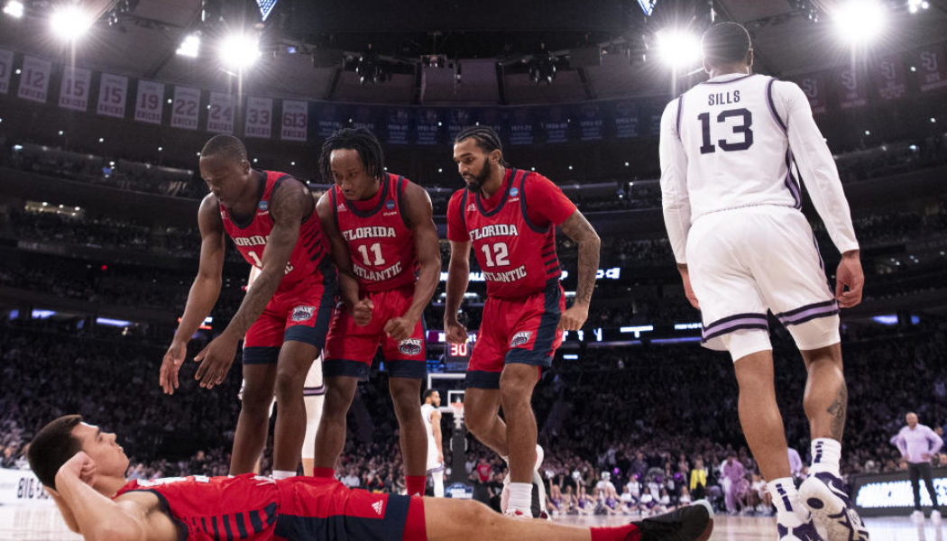 March Madness: FAU survives Markquis Nowell, Kansas State in thriller, advances to program's 1st Final Four - Yahoo Sports