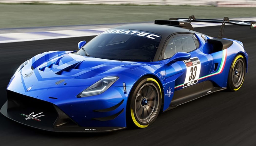 Maserati Unveils Its MC20 GT2 Race Car