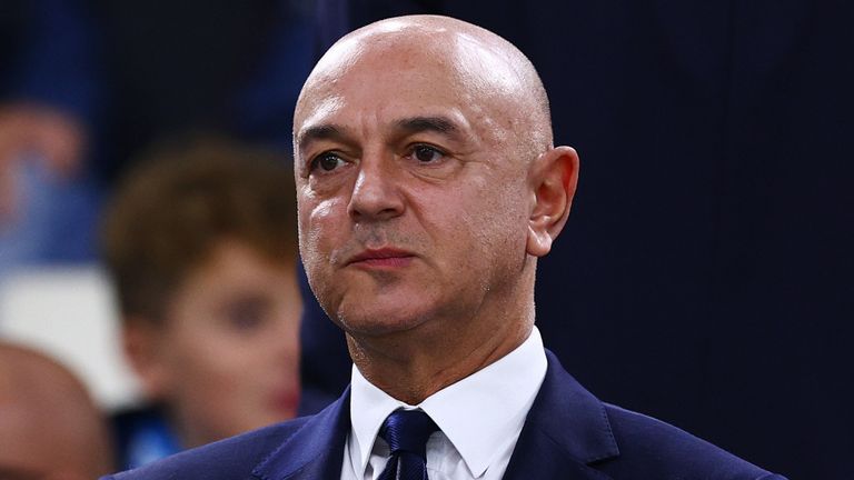 Tottenham chairman Daniel Levy