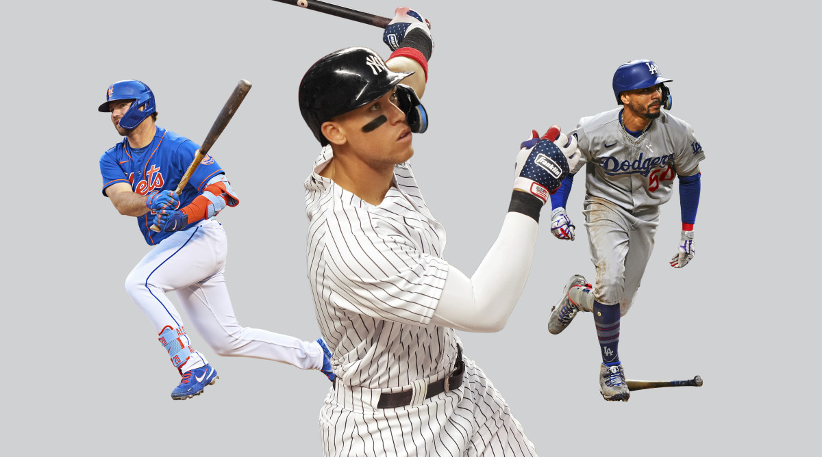 Pete Alonso, Aaron Judge, Mookie Betts