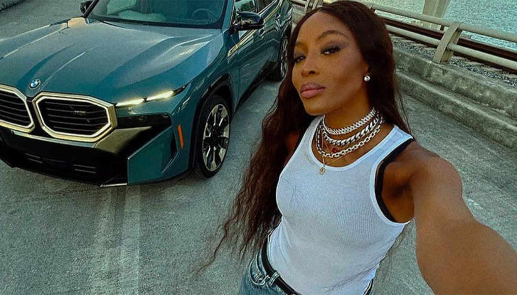 Naomi Campbell Will Design a One-Off BMW XM Hybrid Performance SUV