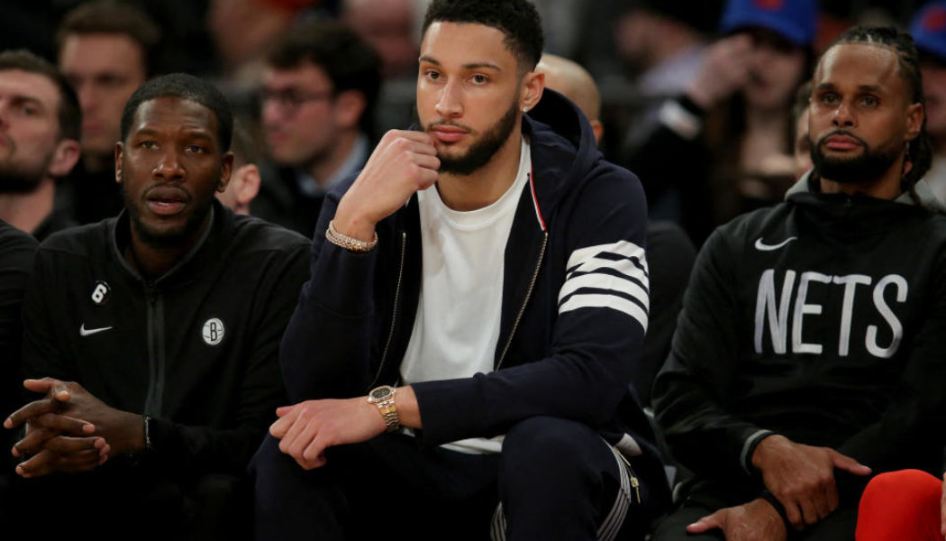 Nets HC Jacque Vaughn says Ben Simmons is being shut down for the season - Yahoo Sports