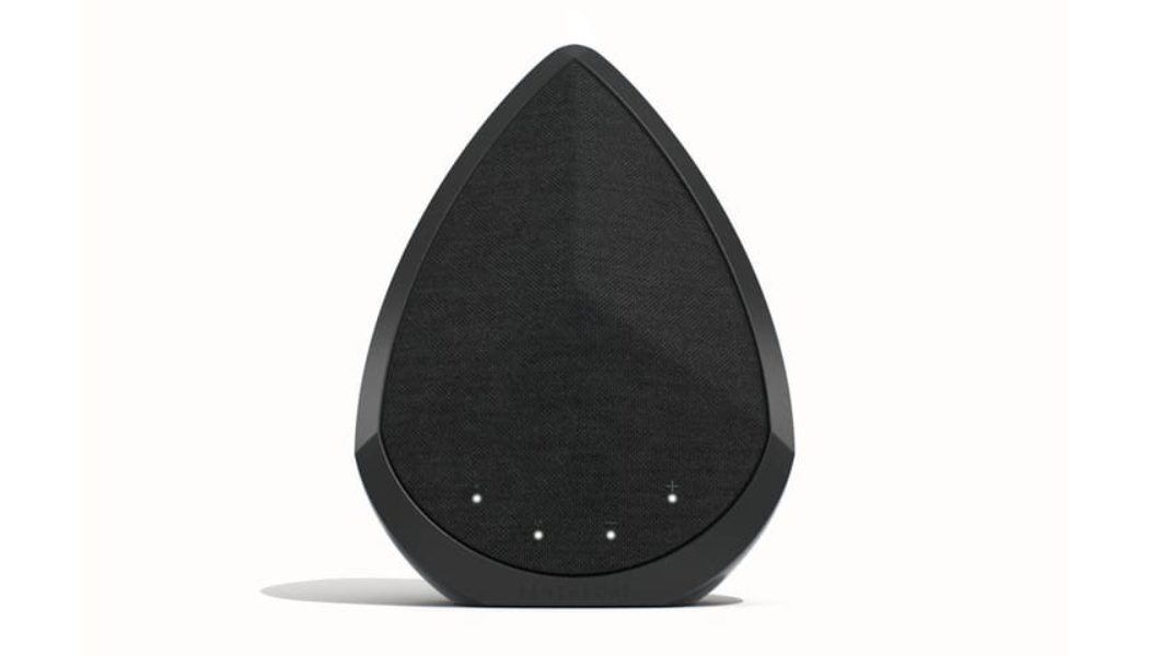 Pantheone Audio Crafts a Sculptural Speaker Inspired by Lava Rock Formation