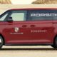 Porsche Re-Makes Its Renndienst Van Using Volkswagen's ID.Buzz Electric Bus