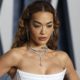 Rita Ora's Netted Naked Top Is a Risqué Fashion Move