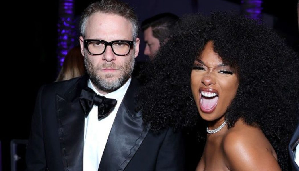 Seth Rogen Shares Hilarious Story About Smoking Weed With Megan The Stallion & Her “Brother”