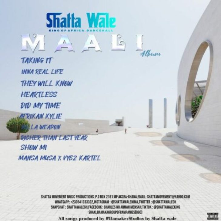 Shatta Wale &#8211; Maali Album