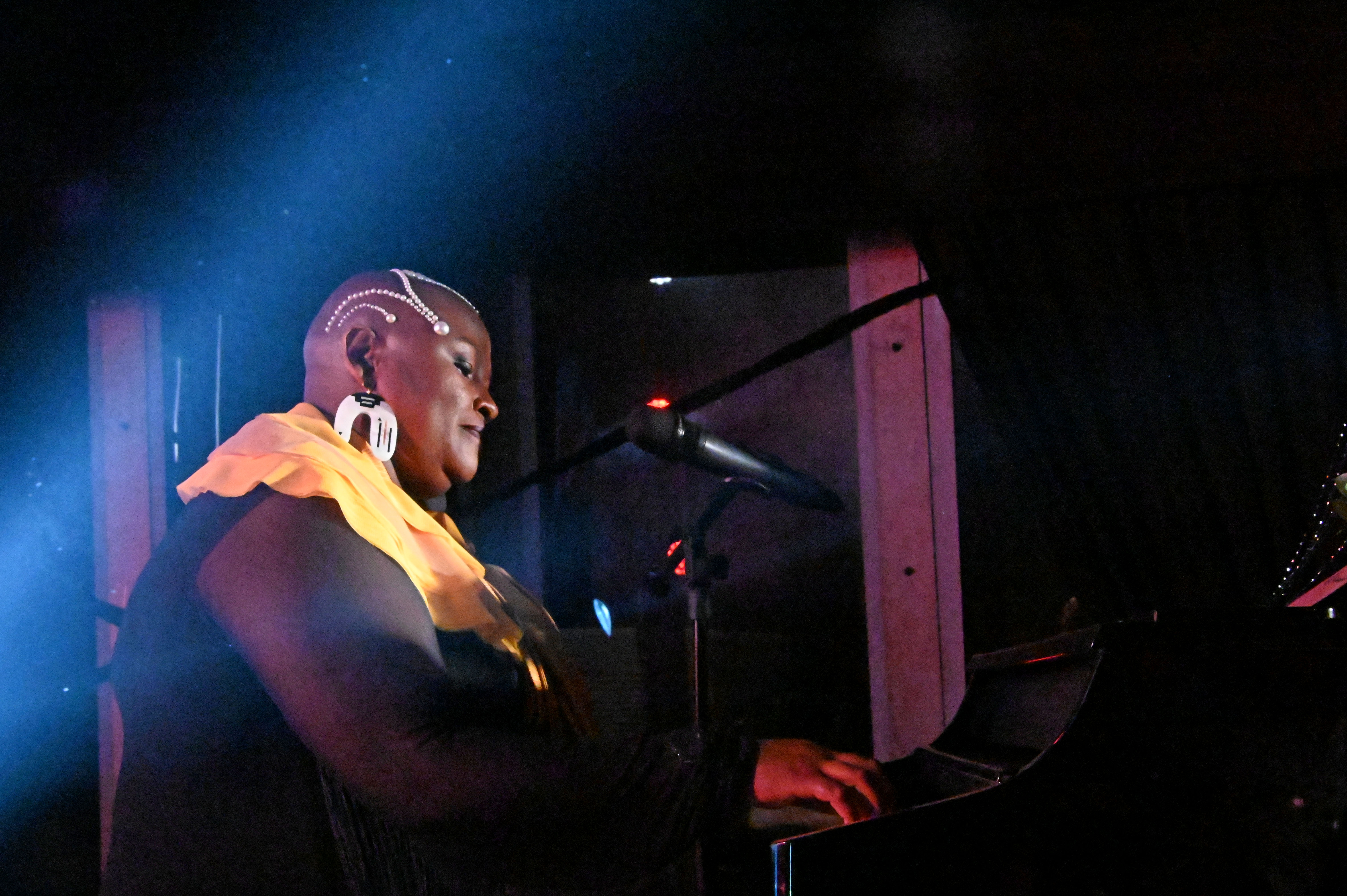 Gloria Bosman during the 2020 Feather Awards on November 11, 2020 in Johannesburg, South Africa. The awards celebrate and recognize all who support, inspire and empower the LGBTIQA+ community. (Photo by Gallo Images/Oupa Bopape)