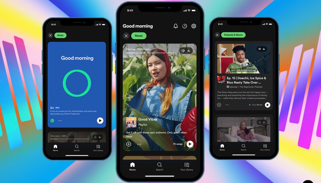 Spotify’s new design turns your music and podcasts into a TikTok feed - The Verge