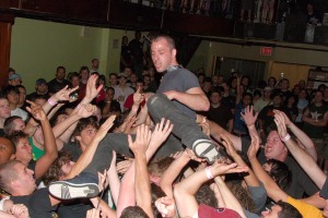 Ben Weinman of The Dillinger Escape Plan during Dillinger Escape Plan in Concert - August 2, 2006 at Bowery Ballroom in New York City, New York, United States. (Photo by Michael Loccisano/FilmMagic)