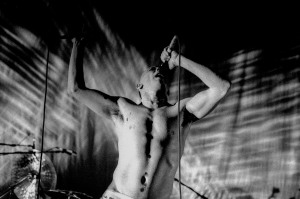 American alternative rock band Tool with lead singer Maynard James Keenan performing at Paradiso, Amsterdam, Netherlands, 10th February 1997. (Photo by Paul Bergen/Redferns)