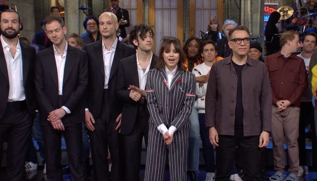 The 1975 Perform Two Songs on SNL Episode Hosted by Jenna Ortega