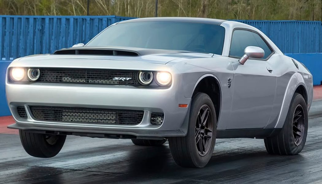 The Dodge Challenger SRT Demon 170 Hits 60 MPH in 1.66 Seconds