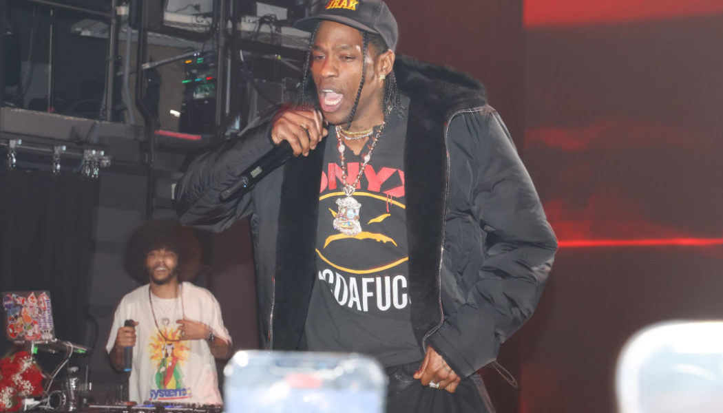 Travis Scott Tossed A Man’s Phone Too, Allegedly