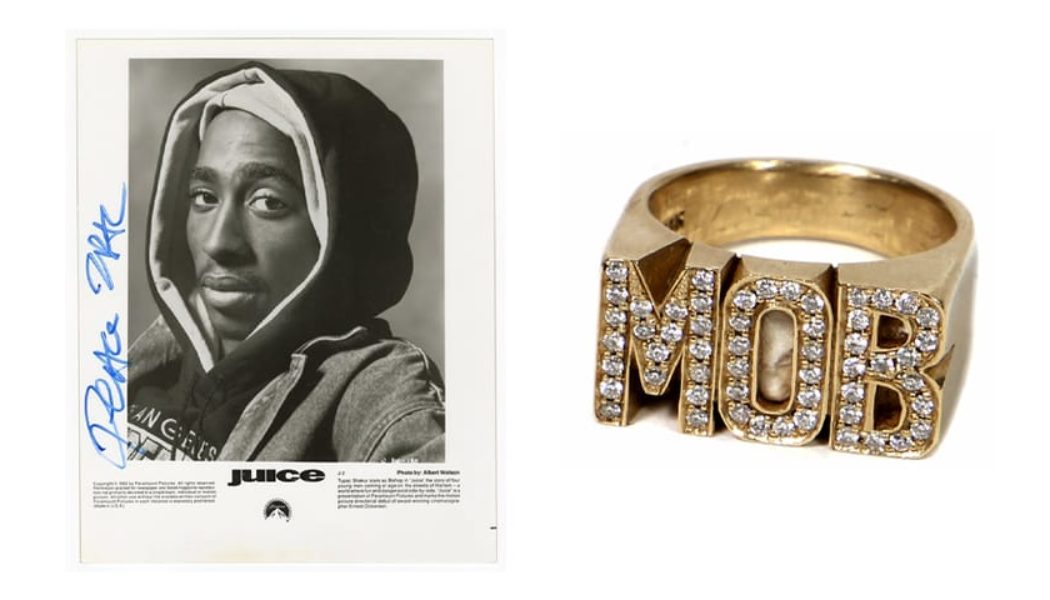 Tupac's Jewelry, Eminem's Stage-Worn Clothes and More Heading To Auction