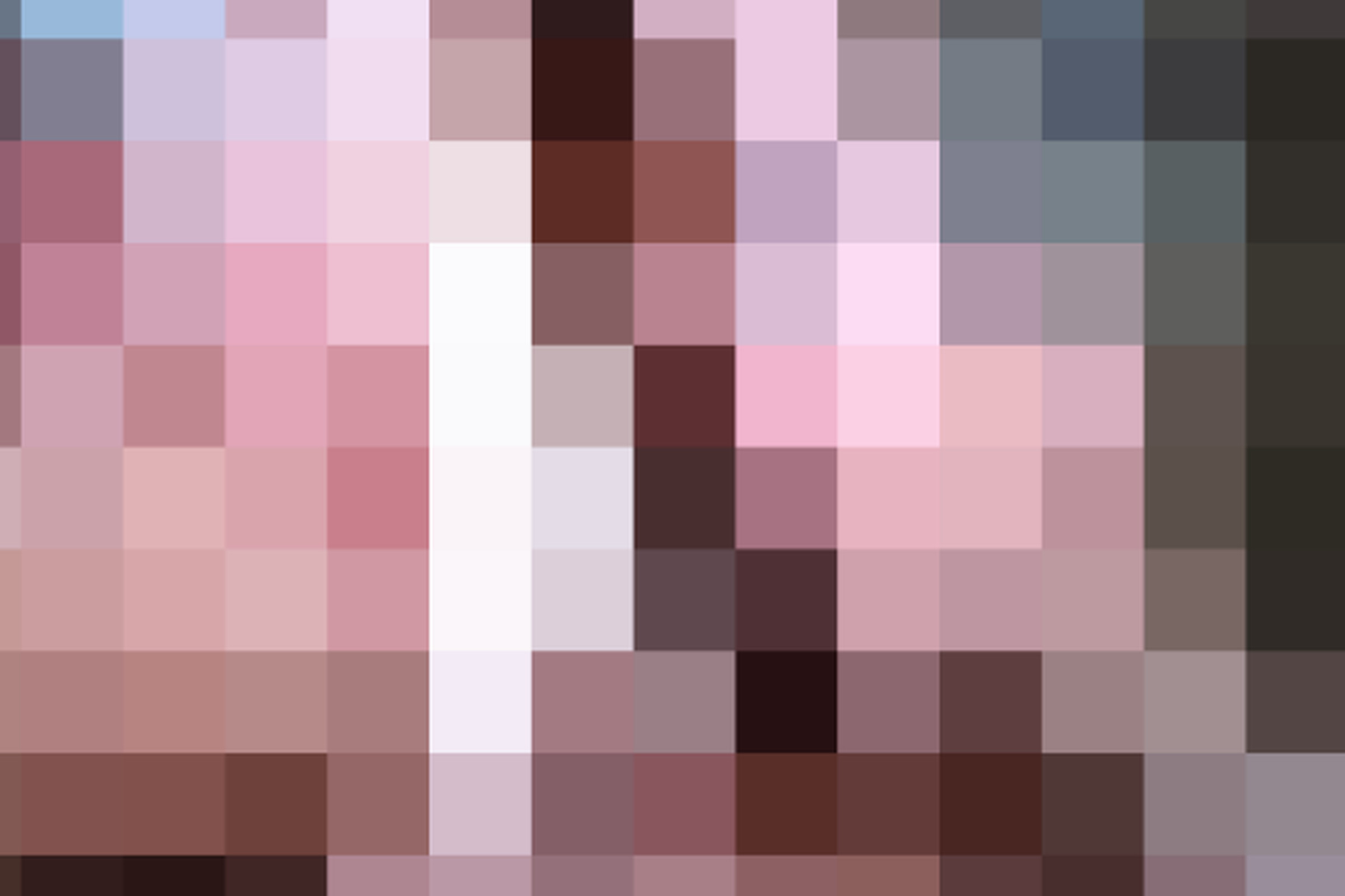 A blurred mosaic representing porn.