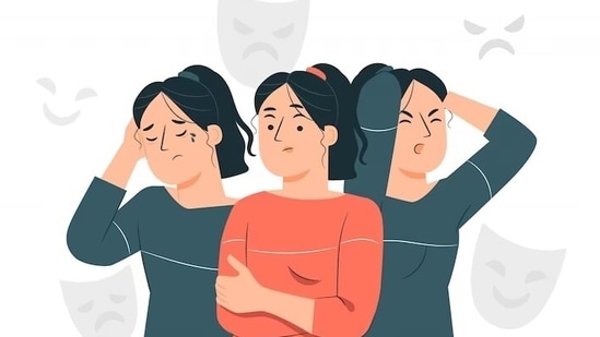 Bipolar disorder is a mental health ailment characterised by significant alterations in mood that involves extreme highs (mania or hypomania) and lows (depression). (Freepik)