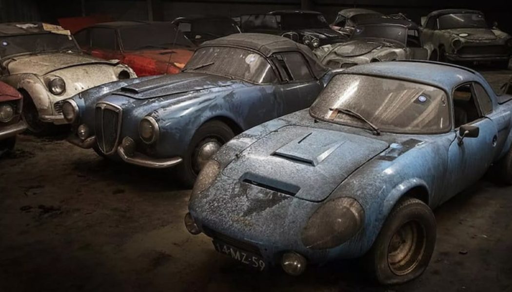 230 Classic Cars Found in Storage in Netherlands, Heading to Auction and Expected To Fetch Millions