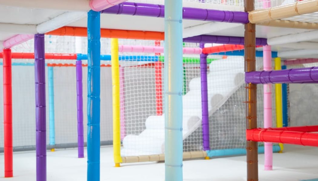 Artist Cj Hendry Created a Two-Storey Indoor Playground in Brooklyn