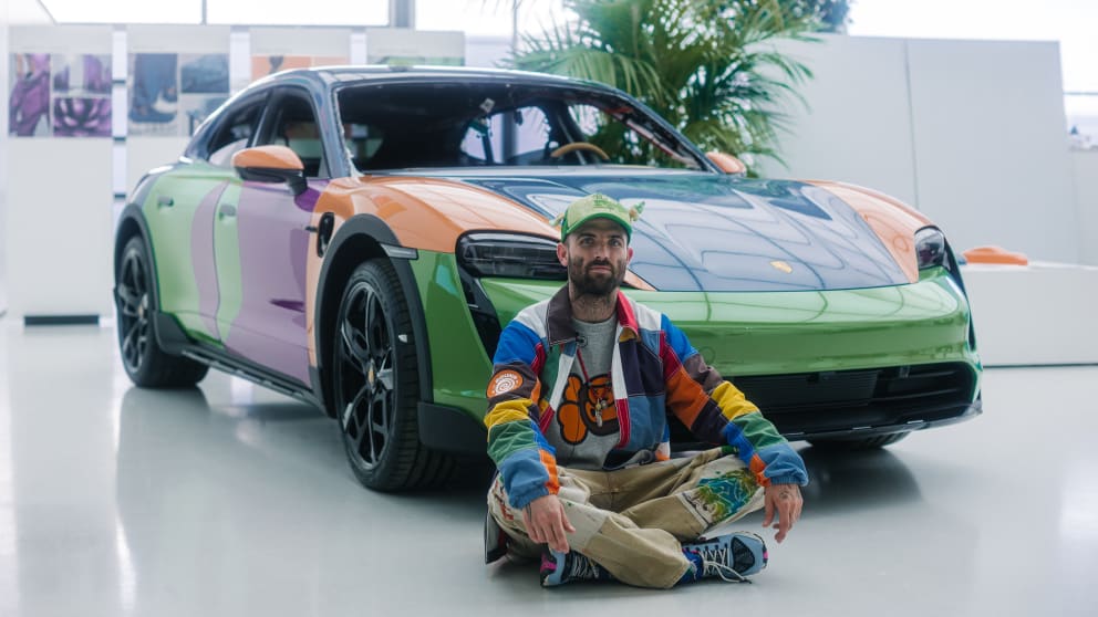 Designer Sean Wotherspoon (33) durfte seinen naiv-coolen Style auch schon auf einen Porsche übertragen