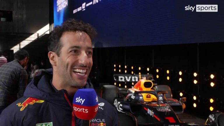 Ricciardo says it feels 'amazing' to return to Red Bull as their third driver for the 2023 season