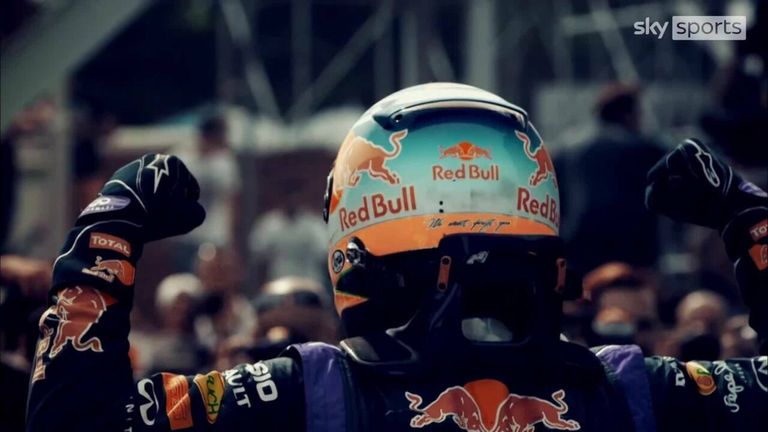 Check out some highlights from Daniel Ricciardo's incredible career in Formula 1