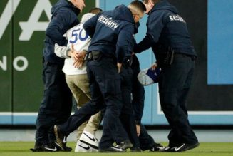 Dodgers fan blasted by security during on-field proposal is engaged: ‘He's a little sore' - Fox News