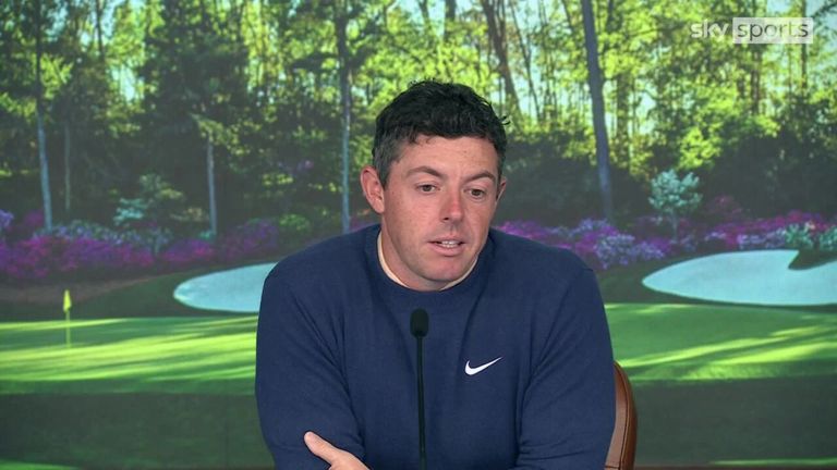 Rory McIlroy played down the ongoing feud between golf's competing tours and thinks it is great the best players in the world will all compete at The Masters