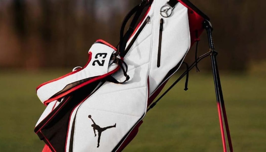 Jordan Brand Releases a "Fadeaway" Golf Bag