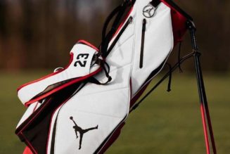 Jordan Brand Releases a "Fadeaway" Golf Bag