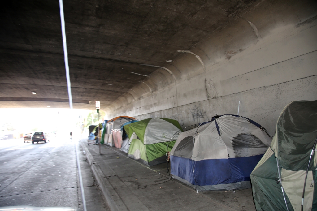 Los Angeles homeless community 