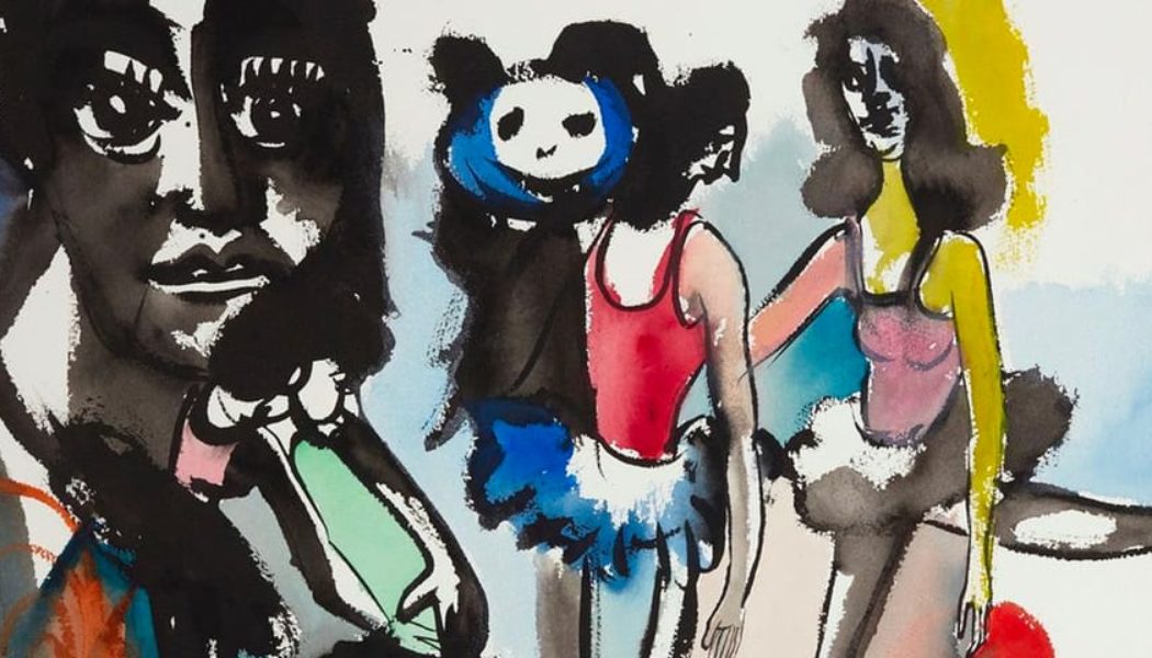 New Exhibition Examines George Condo's Drawing Practice