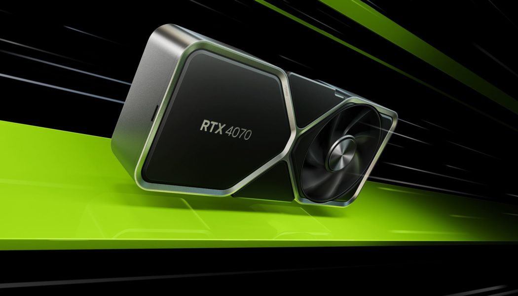 Nvidia announces $599 RTX 4070, available April 13th