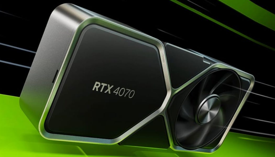 Nvidia Offers Budget PC Graphics Card With the GeForce RTX 4070